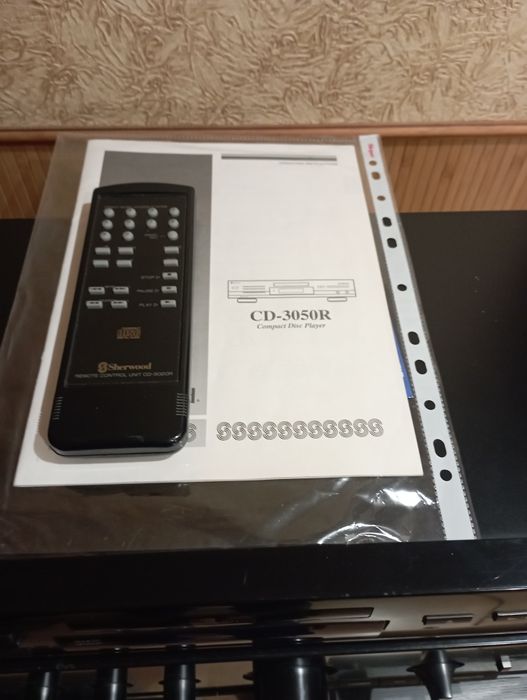 Усилитель Sherwood AL-2010, плеер CD-3050R  + аккустика  KEF Koda 90