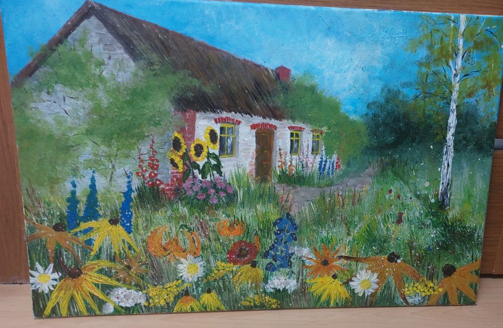 Obraz malowany na  płótnie