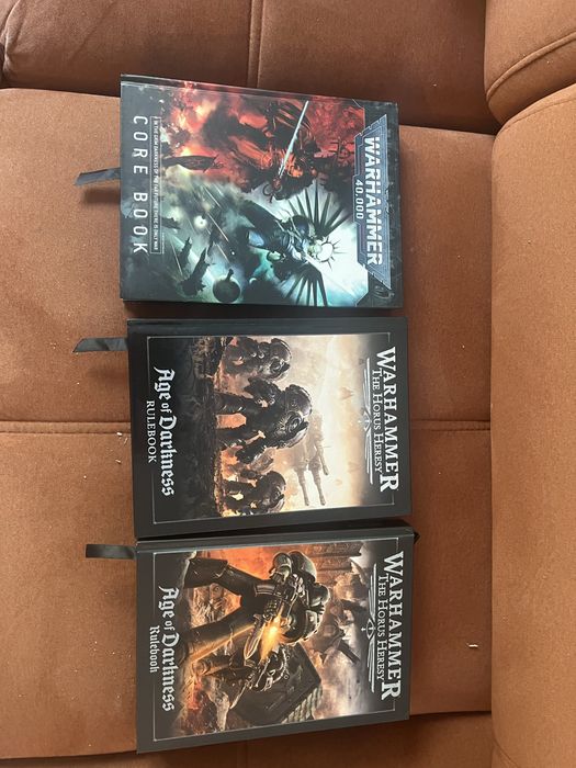 Warhammer 40k Horus Heresy podreczniki