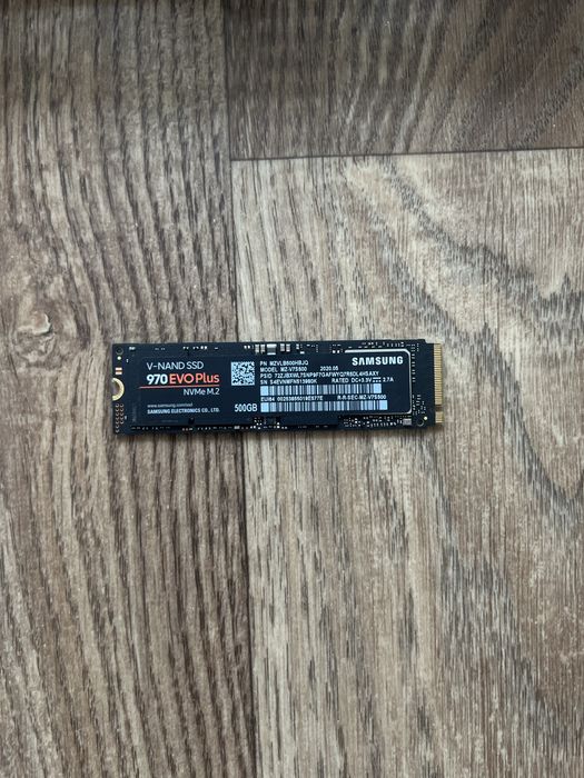 Ссд диск  Samsung 970 EVO Plus 500GB M.2