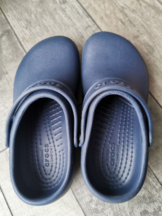 Crocs Klapki Bistro Granatowy