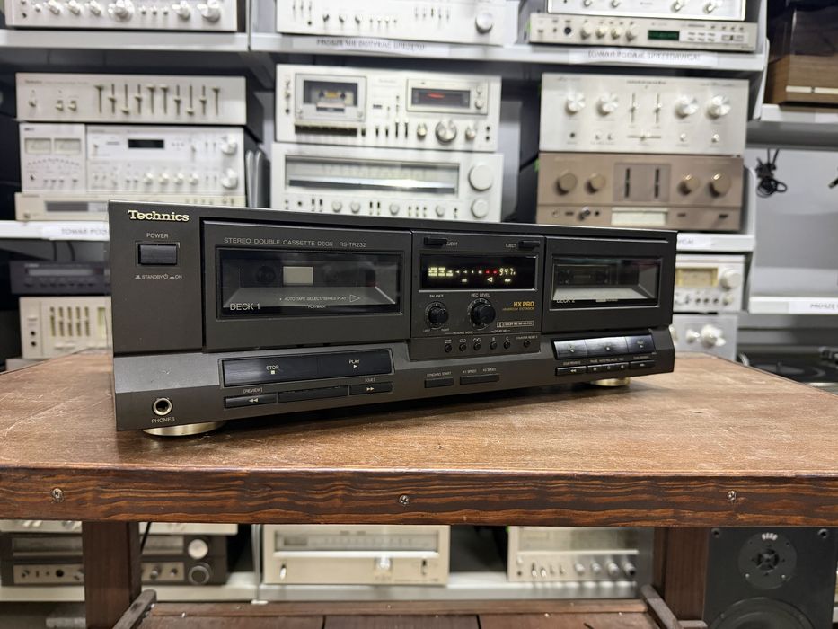 ‼️ Magnetofon kasetowy Technics RS-TR232 HX Pro, Audio Room