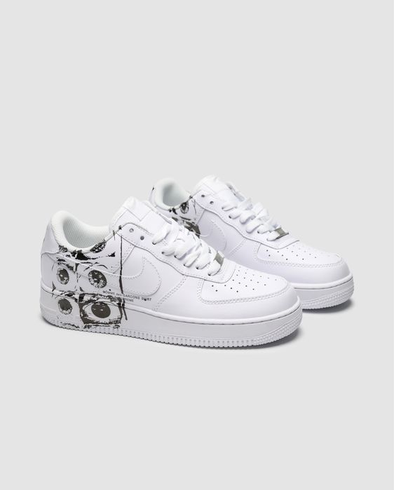 Nike Air Force 1 Low x Comme des Garcons Supreme White 36-45р найк