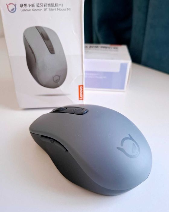 Нова бездротова миша Lenovo Xiaoxin M1 Bluetooth 5.0 1600 Grey