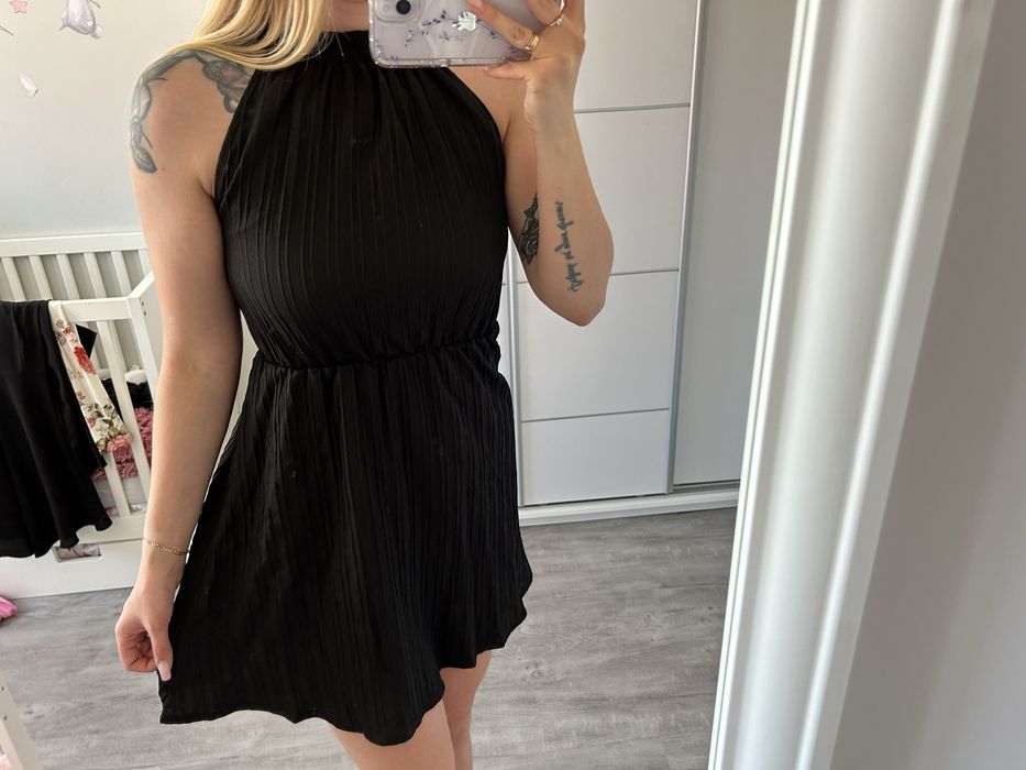 sukienka plisowana nowa s
