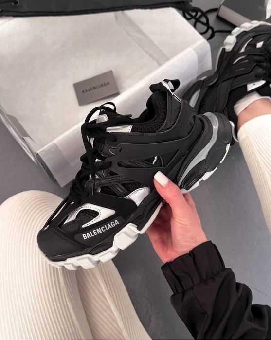 !SALE! Balenciaga Track 3.0 Black Silver 36 37 38 39 40 41 42 43 44 45