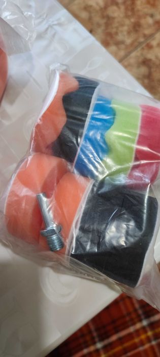 12шт Полировальные круги 125мм набор кругов для полировки 80мм