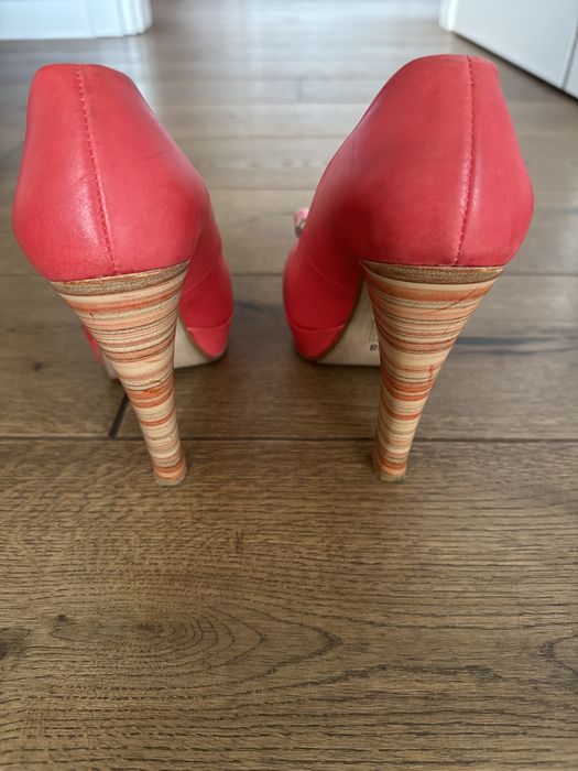Buty Bizzarro na obcasie bez palcòw