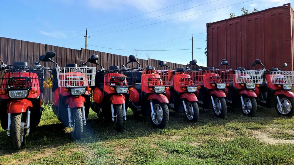 СтокМото:продажа опт./роздріб скутер ямаха гір gear ua06 ua07 ua08 Suzuki Lets 3 з контейнера без пробігу по Україні стокмото