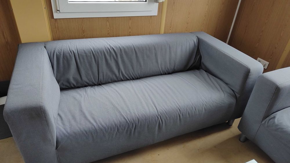 Ikea Klippan sofa 2-osobowa kanapa szara