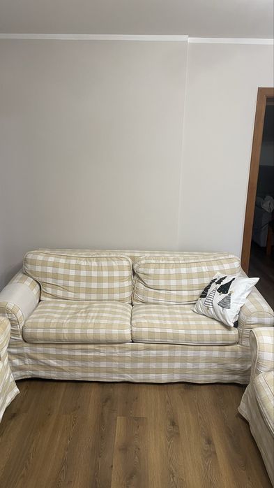 Kanapy+fotel model EKTORP