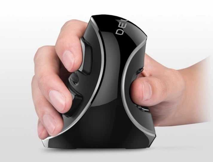 Вертикальна ергономічна мишка Delux  M618 PLUS