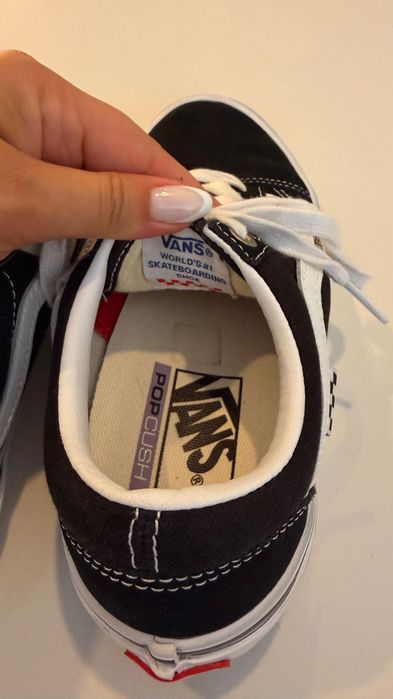 Tênis Skate Old Skool Black White
