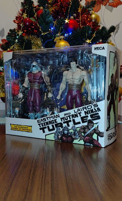 Neca TMNT Teenage Mutant Ninja Turtles Mirage Figurka Shredder x 2