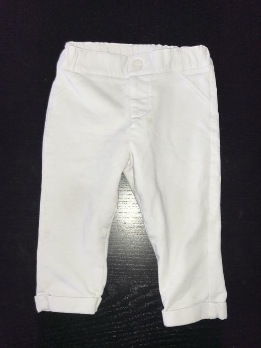 Garnitur na Święta sesję świąteczną Coccodrillo biały szary roz. 74