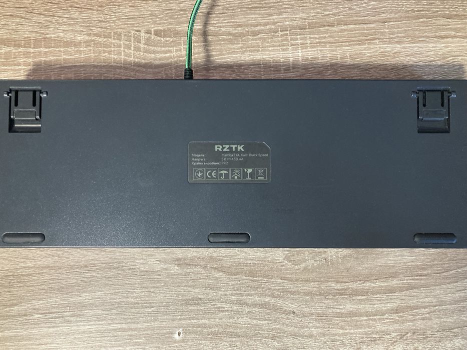 клавіатура RZTK Mamba TKL на Kailh Black свічах