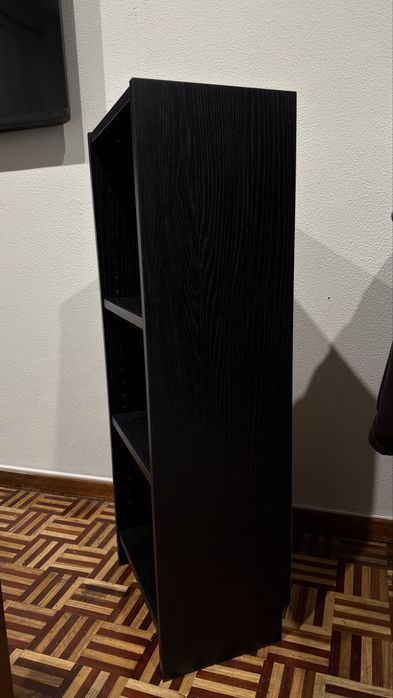 Estante BILLY  preto efeito carvalho