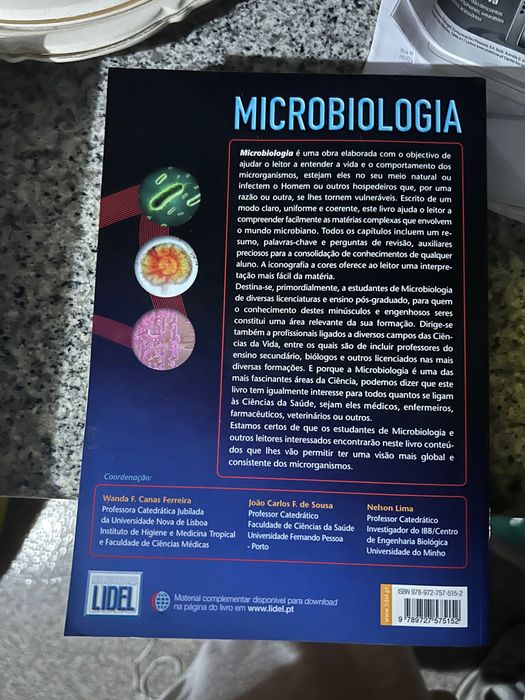 Livro microbiologia