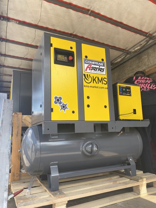 Компресор гвинтовий повітряний з Європи бу та новий