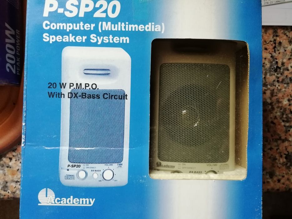 Colunas Para Rádio ou Computador  Multimédia 20 W