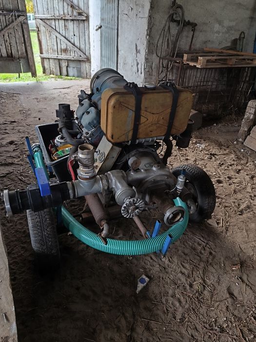 Pompa spalinowa deszczownia