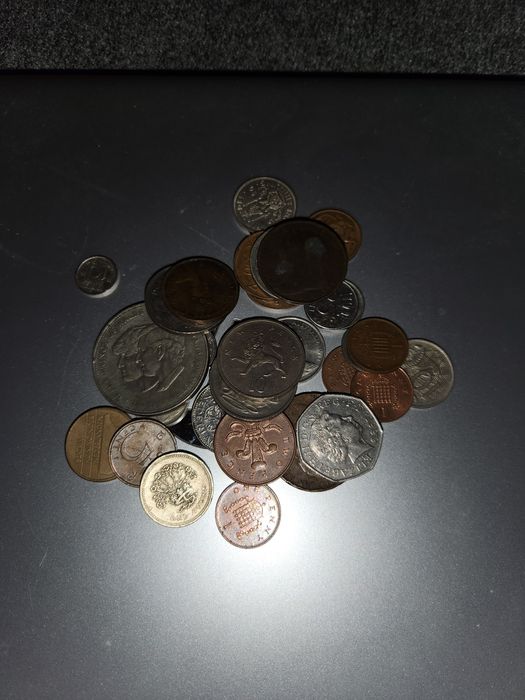 Lote de moedas sortido