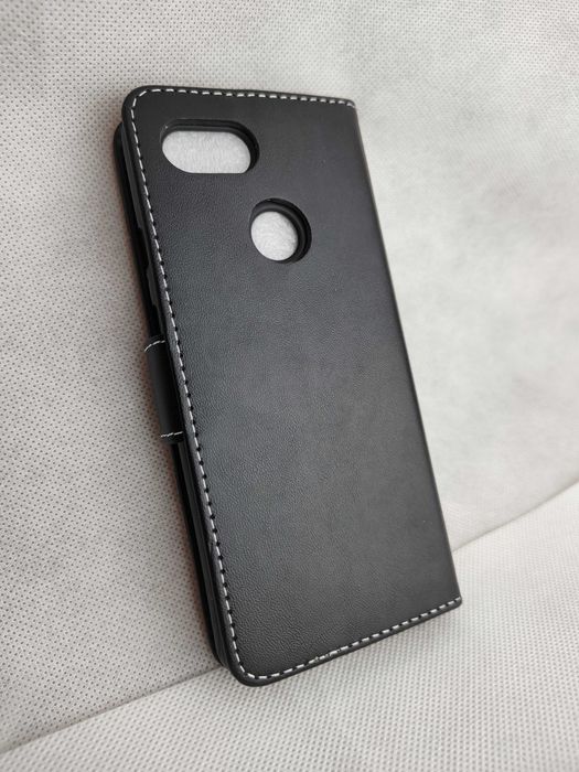 CZARNE Magnetyczne Etui z KLAPKĄ Google Pixel 3 | Sklep FV23