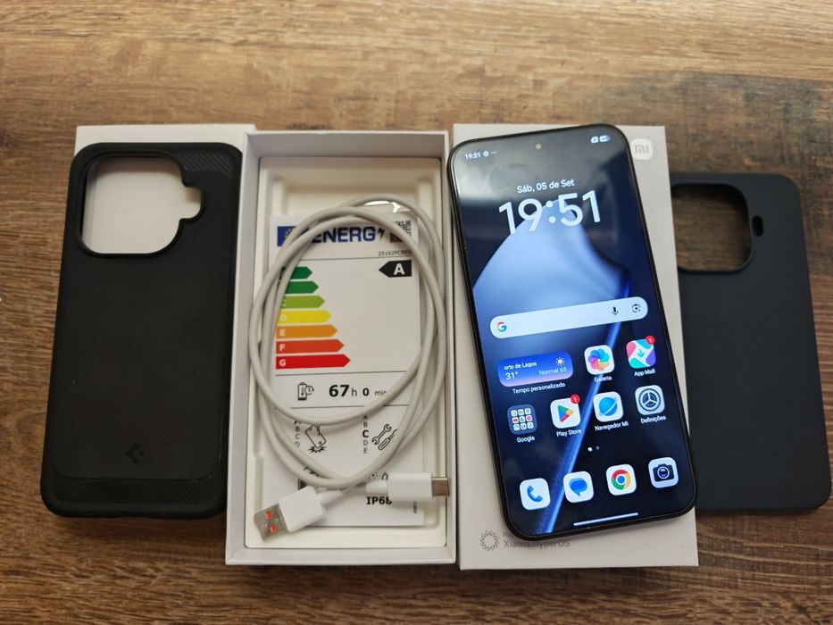 Xiaomi 15t Pro 6.83" 12GB/512GB Preto Seminovo  bom estado Aceito Retomas