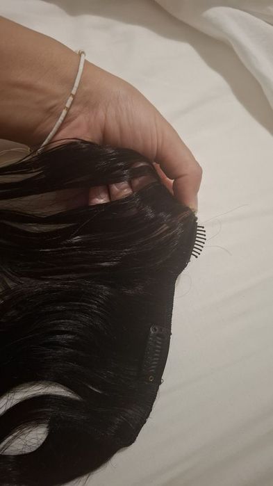 Vendo 3 extensões de cabelo humano