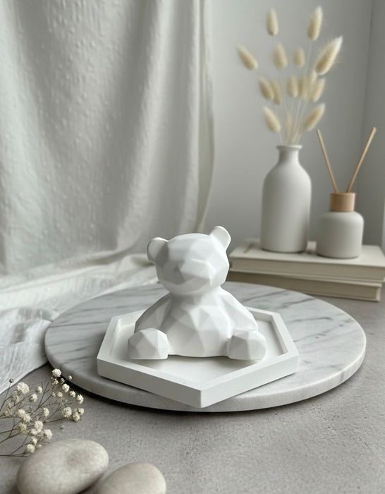 Ursinho com tabuleiro