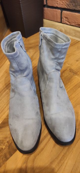 Botki zamszowe r.40