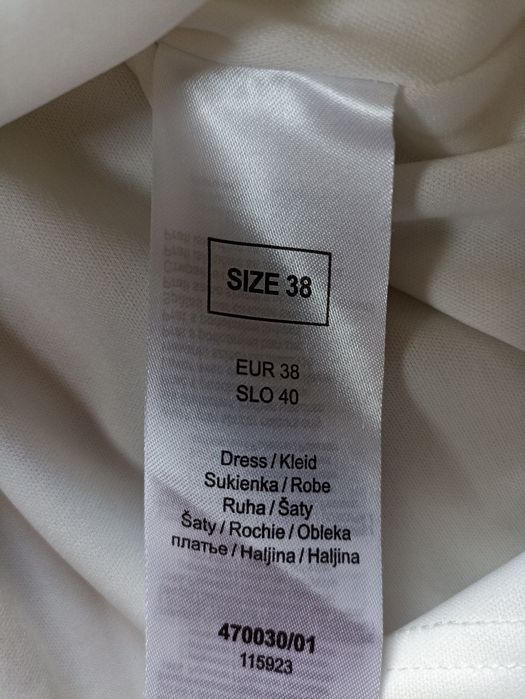 Biała sukienka Orsay 38/M