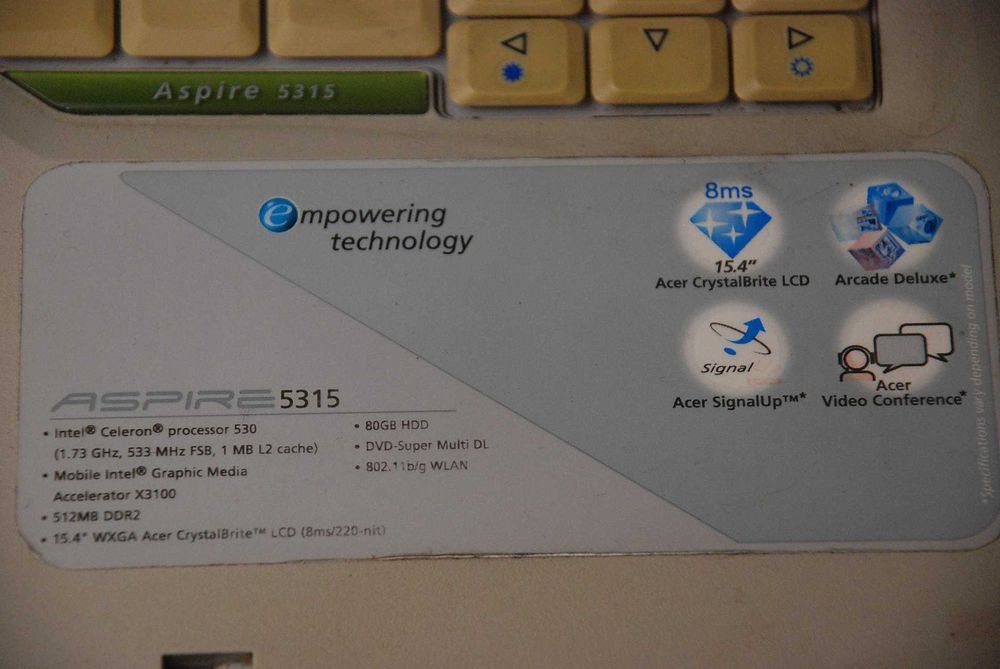 Ноутбук Acer Aspire /SSD