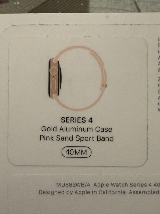Apple watch 4 series
