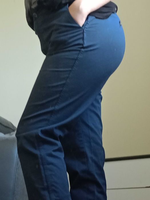 Spodnie z materiału