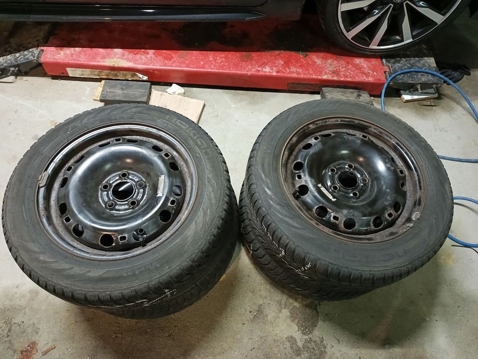 Koła zimowe skoda Rapid, VW 5x100 185/60R15