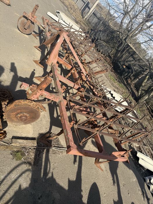 Культиватор 4 м з боронами