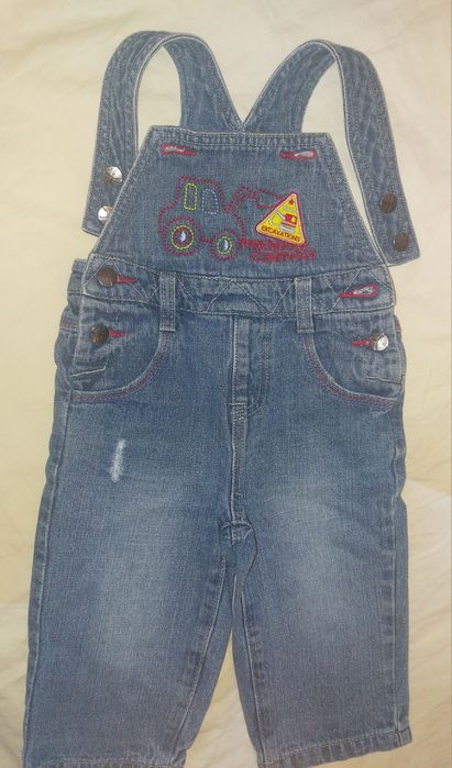 Комбінезон джинсовий 12м