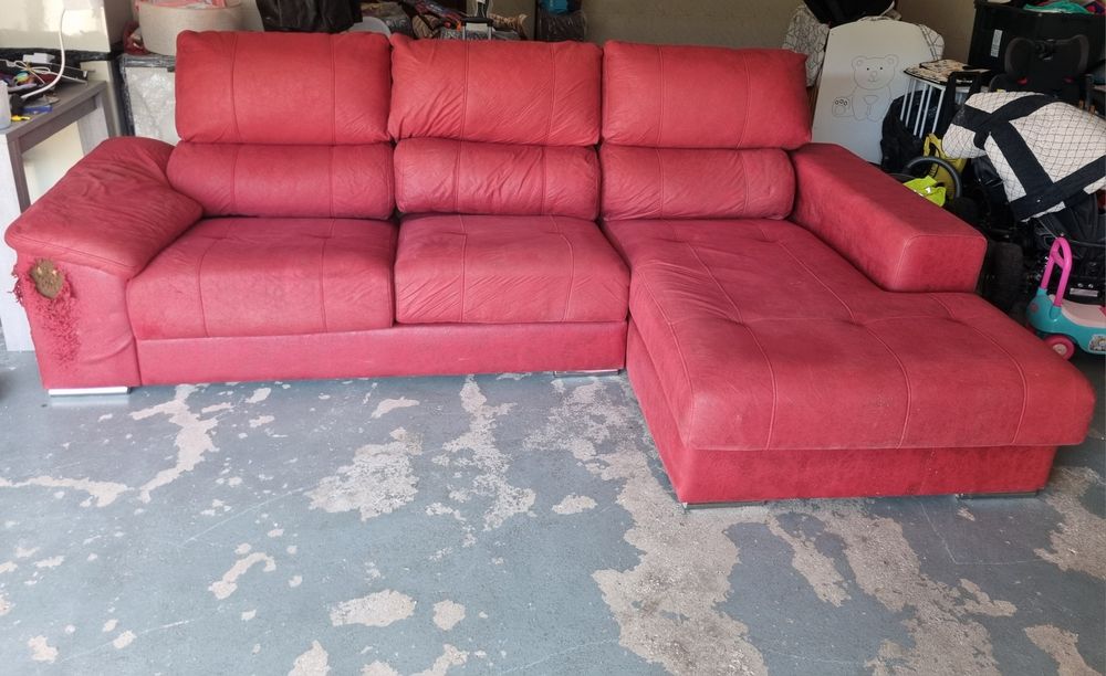 Sofá com Chaise Long de 300cm