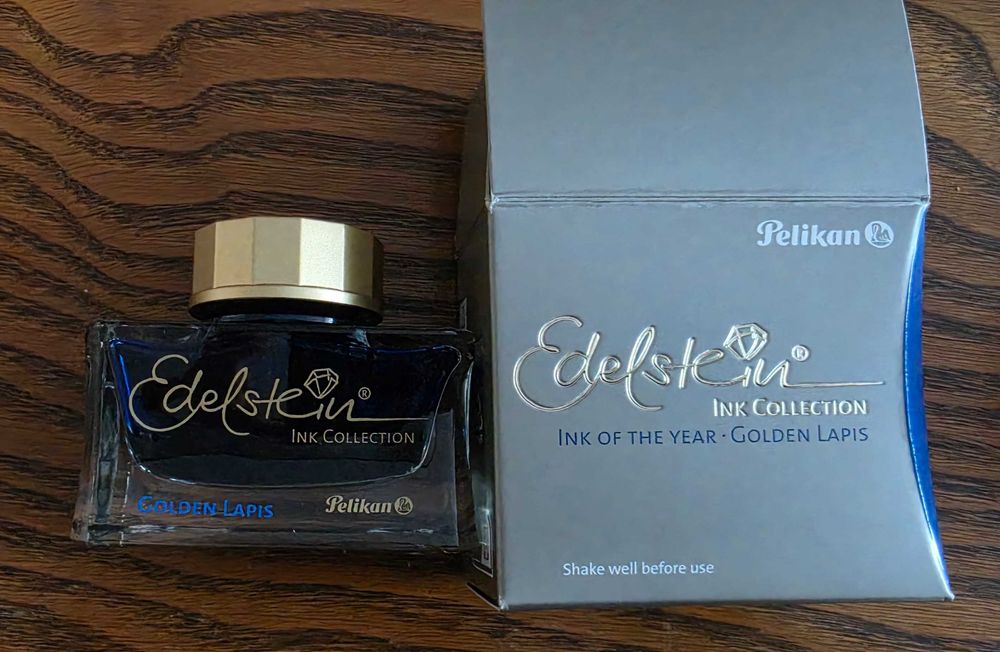 Pelikan Edelstein Golden Lapis atrament