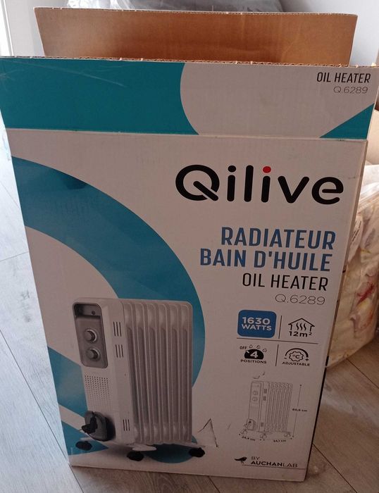 Radiador Eléctrico Qilive 1630W – Ideal para 12m² (Excelente Estado)