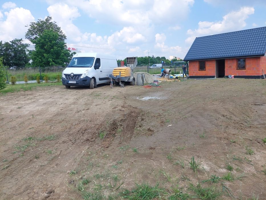 Wylewki maszynowe mixokretem szybko tanio solidnie