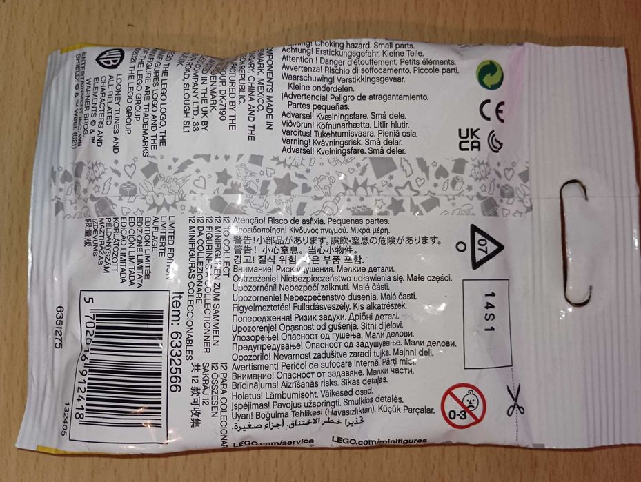 LEGO Minifigures 71030 Looney Tunes Bugs Bunny