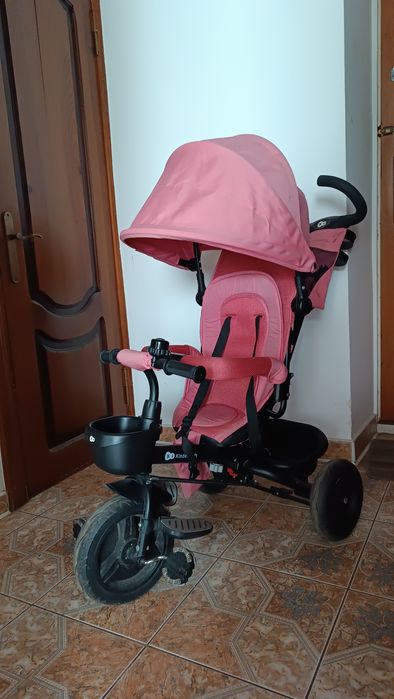 Триколісний велосипед Kinderkraft з батьківською ручкою на гарантії