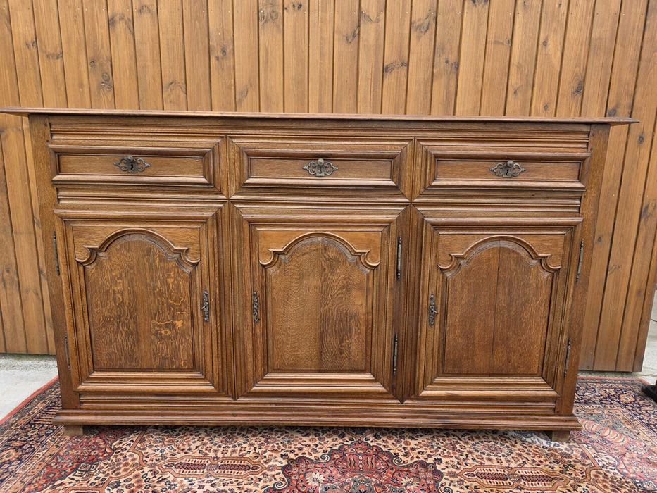 Komoda dębowa 205 cm #1777 Stylowy Węgrów