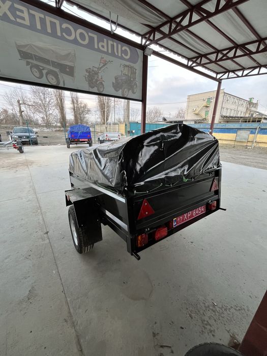 Причіп 2х1.2 борт 35см