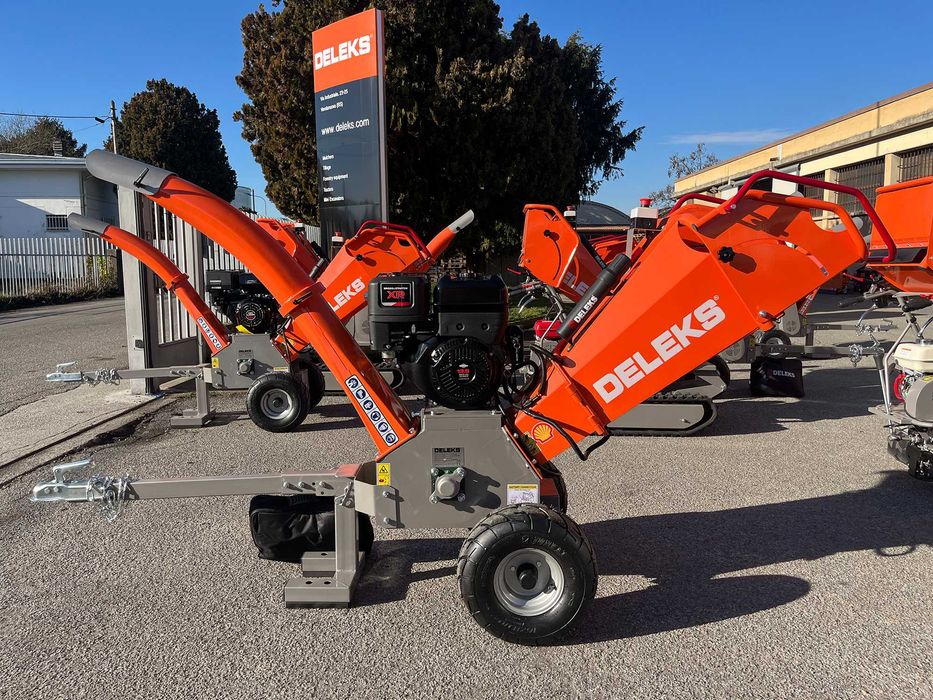 Biotriturador Briggs&Stratton 13.5cv DK-800 -Ø10cm  NOVO c/IVA INCLUSA