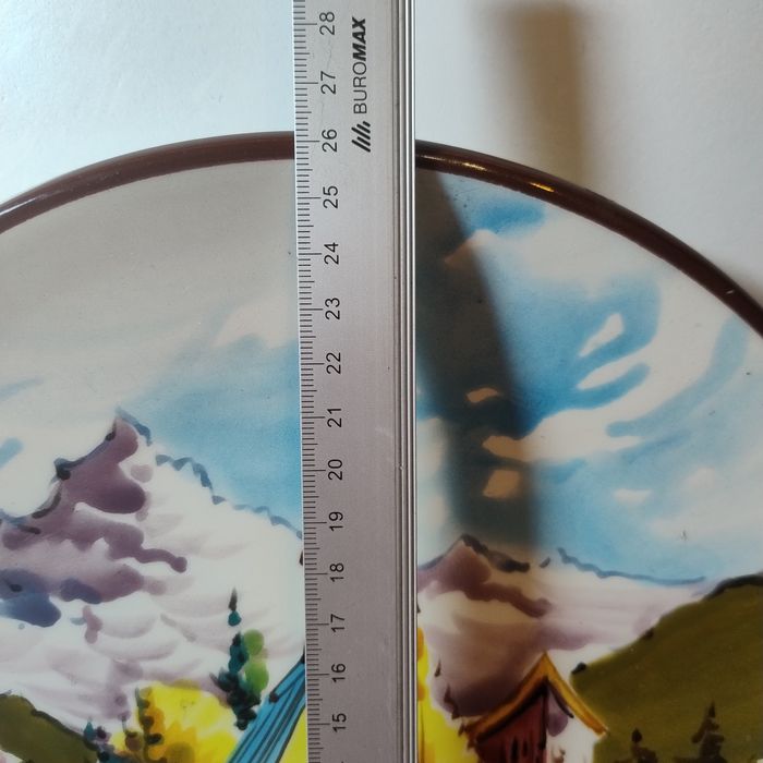 Декоративная настенная тарелка Германия 23 см диаметр