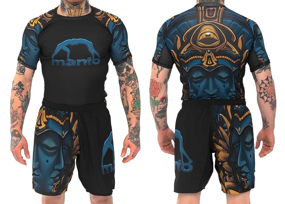 Рашгард Манто + Шорты мма (Комплект 2 в 1)