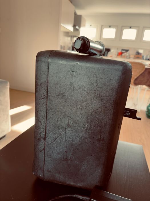 Coluna Samson + microfone Samson